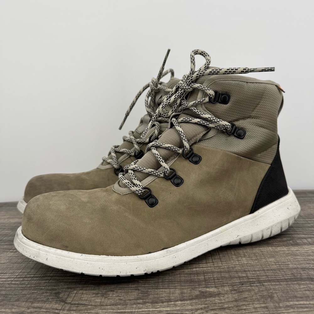 BOGS CYPRESS LACE  Taupe  Women's Composite Safety Toe Work Outdoor Shoes